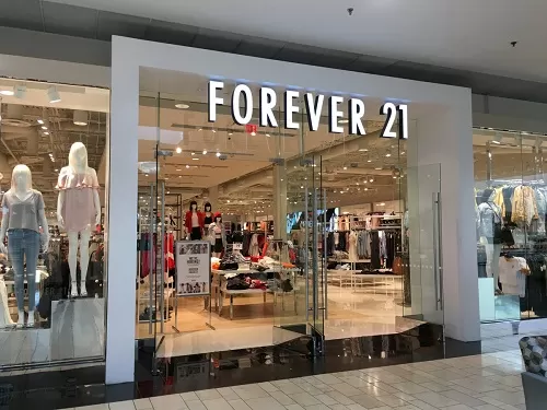 服裝零售商 Forever 21 申請破產